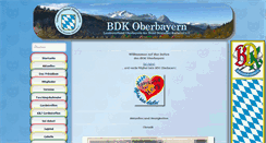 Desktop Screenshot of bdk-obb.de